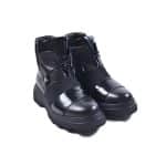 CTL 222867NP negru 1 Ghete casual , 09914, din piele naturala