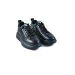 ELD 8656 NEGRU 1 Pantofi casual barbat, 07223, din piele naturala