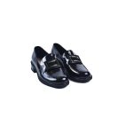 EPICA B2B23002B 01 NEGRU LAC 1 1 Pantofi Casual Epica, 09140, din piele naturala