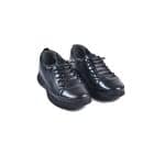 JHN 1040 NEGRU 1 Pantofi Casual, 07908, din piele naturala