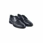 JHN R611 NEGRU 1 Pantofi eleganti barbati, 17919, din piele naturala