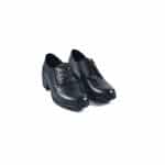 OTTER T3DC00007 01 NEGRU 1 Pantofi Casual, 07679, din piele naturala