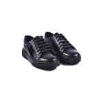 VND 165 NEGRU 1 Pantofi casual barbat, 08456, din piele naturala