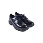 PASS J9J900005 01 NEGRU LAC 1 Pantofi casual dama, 14998, din piele naturala