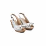 prego 4253 alb 1 Sandale casual , 15591, din piele naturala