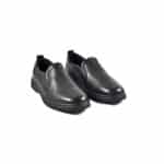 flor 436 negru 1 Pantofi casual barbati, 17198, din piele naturala