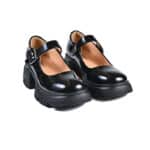 ABY 1150 Pantofi dama casual, 20700, din piele naturala lacuita