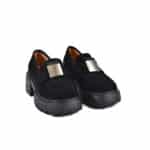 Pass m4m450007b 01 nv 1 Pantofi casual dama, 20710, din piele naturala velur