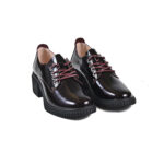 pass 8b2160123 grena lac 1 Pantofi casual dama, 20879, din piele naturala lacuita