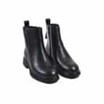 PASS H3DL50050.01 NEGRU 1 Ghete casual dama, 23042, din piele naturala