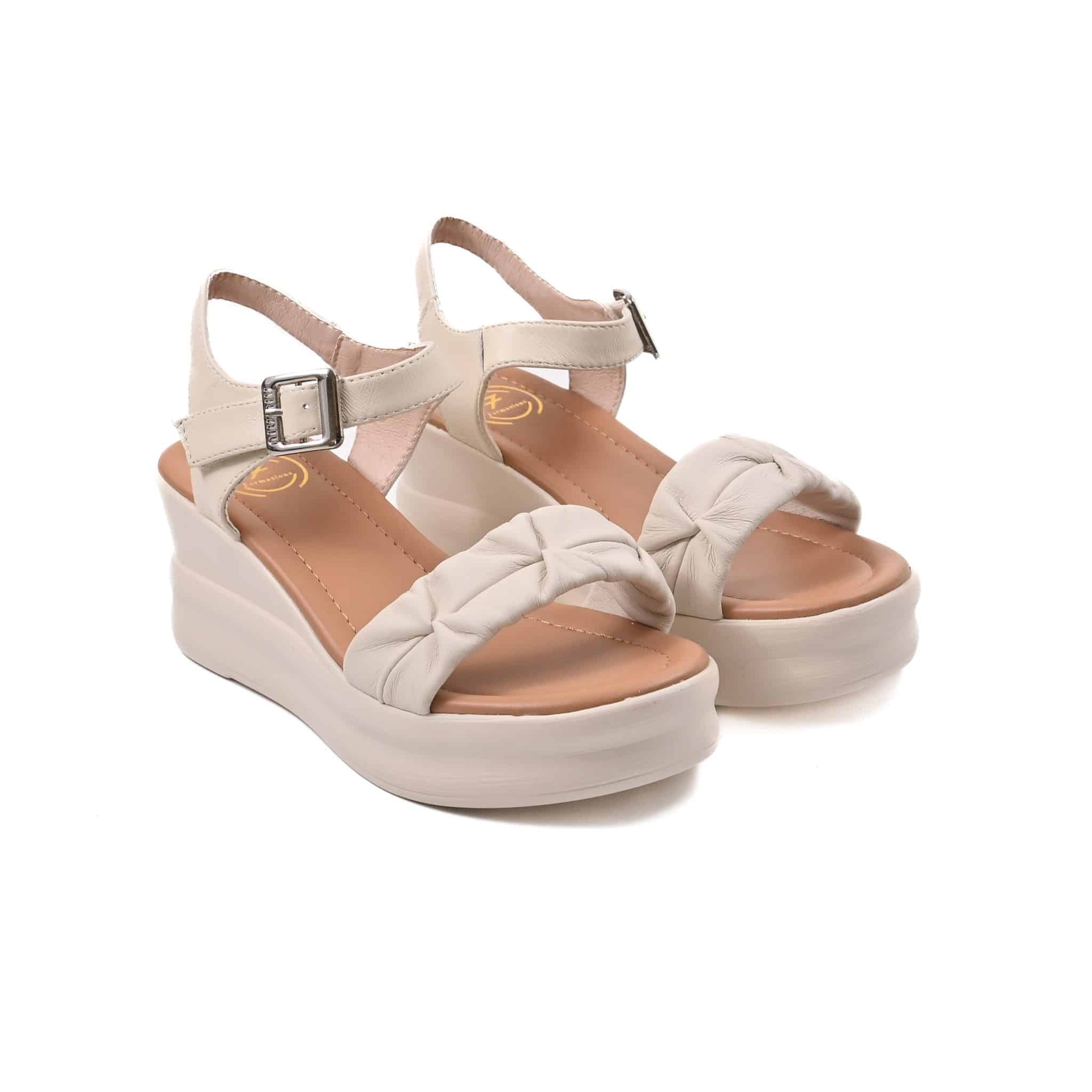 Sandale casual dama, 29375, din piele naturala