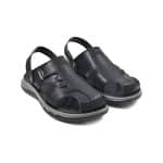 OTTER I4FM60003B 01 NEGRU 1 Sandale casual OTTER, 28329, din piele naturala