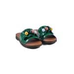 Pass x4x440016b 06 verde 1 Papuci dama, 28312, din piele naturala