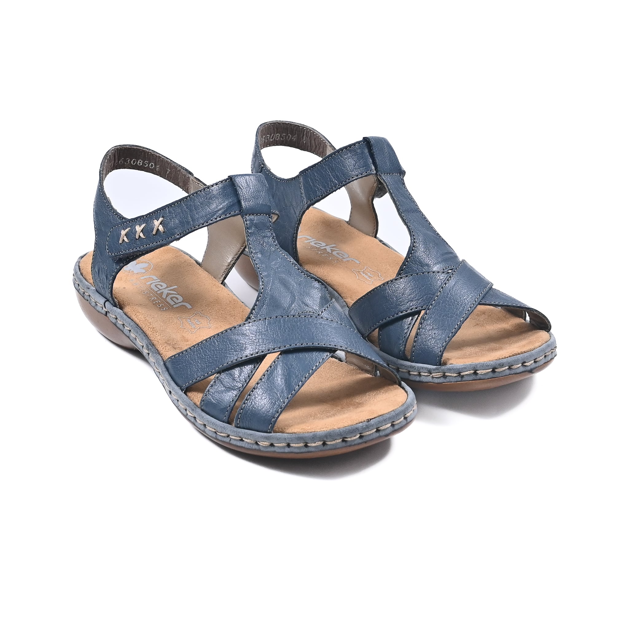 Sandale casual RIEKER, 29258, din piele naturala