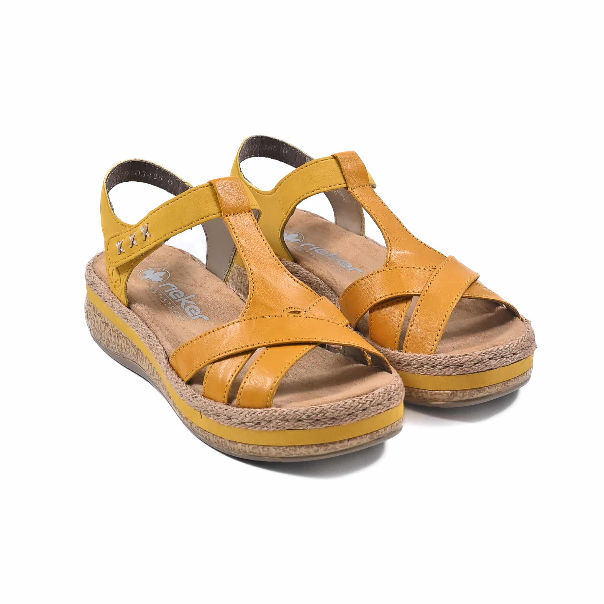 Sandale casual RIEKER, 29126, din piele naturala si ecologica