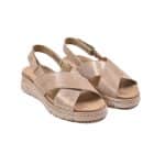 SVE SU12505VTMOSTAR 03 BEJ 1 Sandale casual dama, 28334, din piele naturala