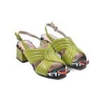 feel pmv mh003 s2458c verde 1 Sandale elegante dama, 28955, din piele naturala