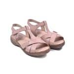 flor 516 nude 1 Sandale casual dama, 29515, din piele naturala