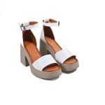 mira 10906 alb 1 1 Sandale casual dama, 28755, din piele naturala