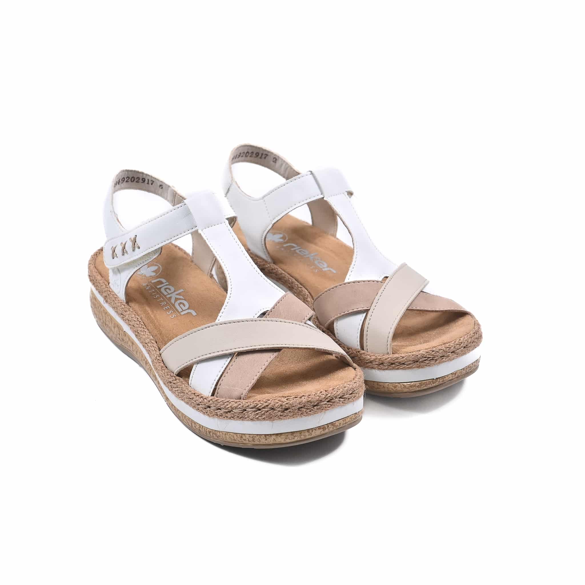 Sandale dama, RIEKER 29332, din piele ecologica