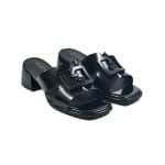 EPICA W1W160045A 01 NEGRU LAC 1 Papuci dama Epica, 30215, din piele naturala