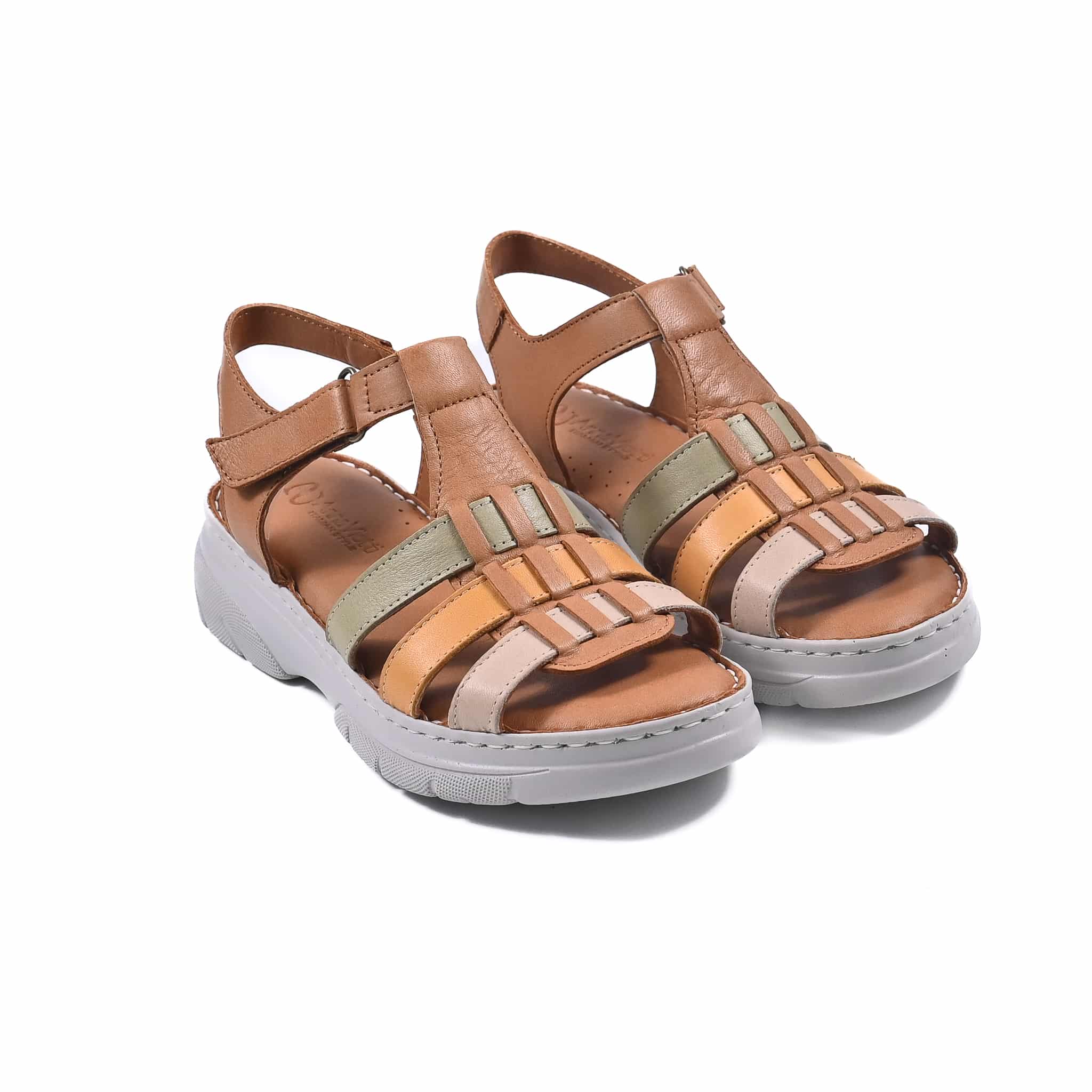 Sandale casual dama, 29809, din piele naturala