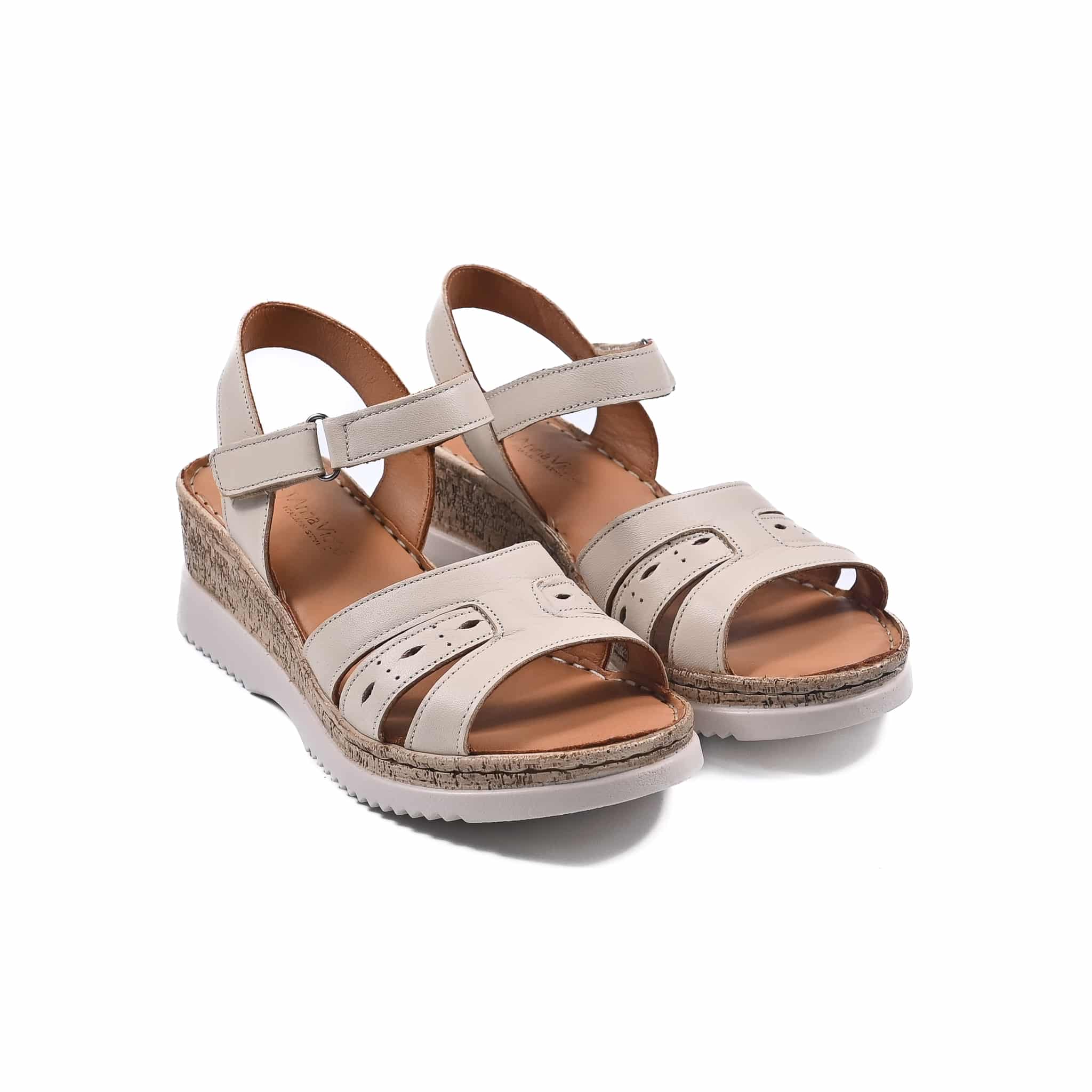 Sandale casual dama, 29779, din piele naturala